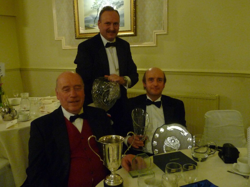 Clive-Williams-Martin-Wollacott-and-Terry-Drinkwater-with-their-haul-of-Luffied-Speed-Championship-trophies