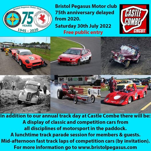 Read more about the article Cars Wanted – Bristol Pegasus MC 75th Anniversary