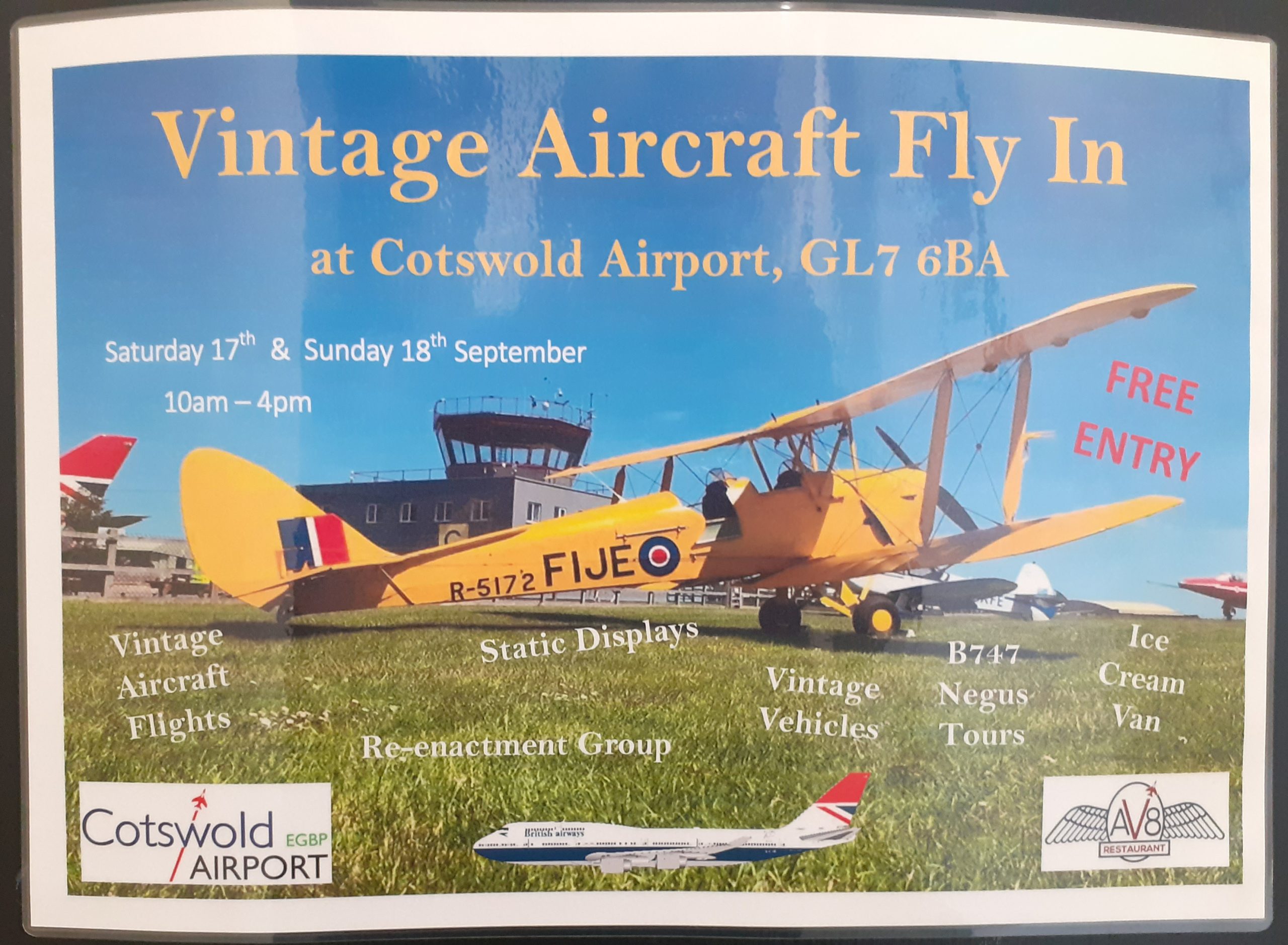 Vintage Aircraft Fly In